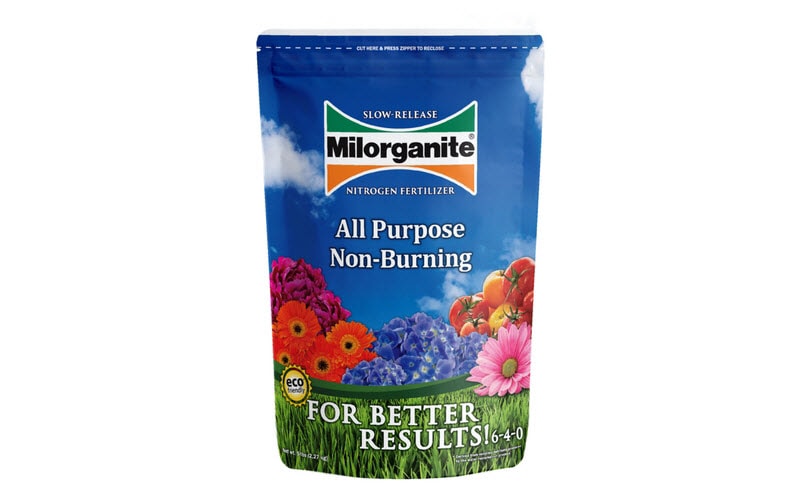 Milorganite 5 lb bag of fertilizer