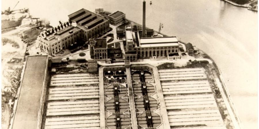 historical jones island wastewater treatment plant