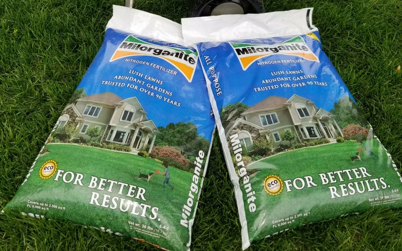milorganite fertilizer bags