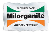 Milorganite - slow release nitrogen fertilizer